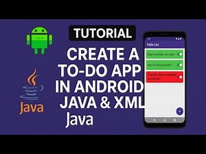 Build a To-Do App in Android Using Java & XML | RecyclerView | Interfaces | Full Code | Debugging
