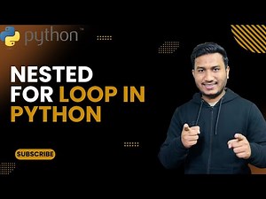 Nested For Loop in Python | The Complete Python Course | Python Tutorial