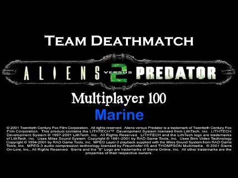 Aliens vs. Predator 2 (2001) - Multiplayer 100 - 1080p 60FPS