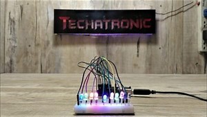 LED patterns with Arduino Tutorial - #4 - Techatronic