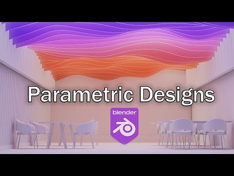 Parametric Designs in Blender