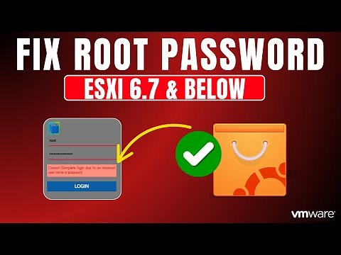 ESXi Root Password Reset (6.7 & Below) — Full Step-by-Step Recovery Guide for Sysadmins