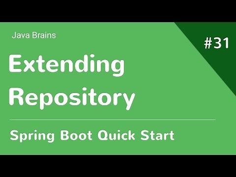 Spring Boot Quick Start 31 - Adding Entity Relationship and Extending Repository