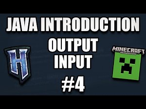 Hytale & Minecraft Modding Java Introduction (2026) #4: Input & Output