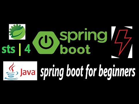 How to create a new spring boot project | java project using sts4 IDE | spring boot for beginners |