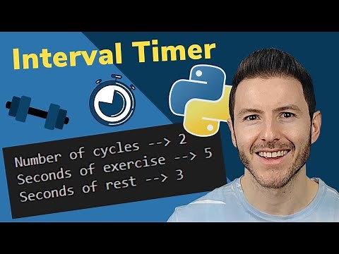 Interval Timer in Python (BONUS: Beeps on Windows With winsound)