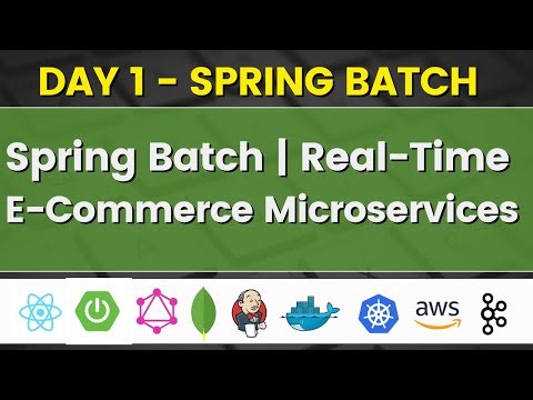 Session 1 - Spring Batch in Real-Time E-Commerce Project @JavaExpress