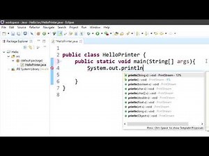 Java Programming Tutorial - 2 - Hello, World!