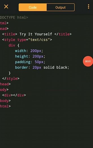 How to create a frame using HTML and CSS
