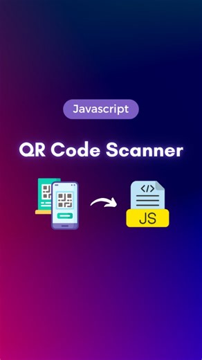 Mukul | Developer on Instagram: "QR Code Scanner using JavaScript 🔥 Follow and then comment 'qrcode' to get full code access directly to your DM 📥 #qrcode #scanner #javascript #frontenddevelopment #projects #htmlcssproject #codinglife💻 #softwareengineer #qrscanner #interviewquestions #interview #reactjs #nodejs #angular #htmlcss"