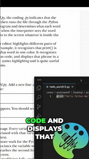 VS Code's Python Magic: Color-Coding Your Way to Coding Success! #shorts