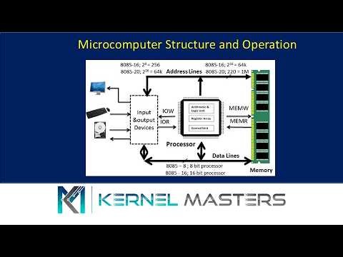 Computer Architecture Explained | Microprocessor, Memory, I/O & Buses (Address, Data, Control)