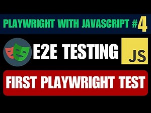 Playwright with Javascript #4 | Your First Playwright Test