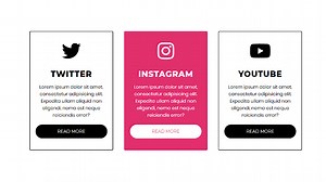 Pure CSS Responsive Cards Design with Hover Effect