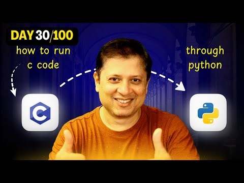 Run C Code from Python Like a Pro! 🔥 | Python + C Integration Explained