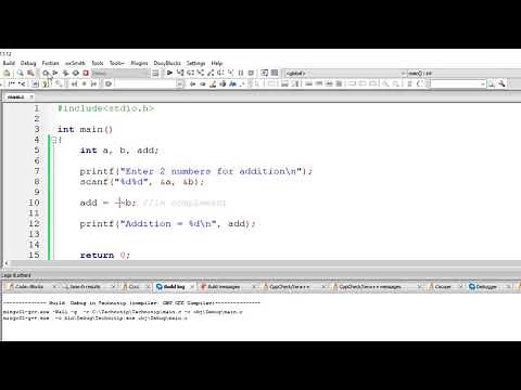 C Program To Add Two Numbers without using Plus Operator