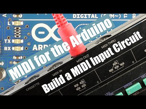 MIDI for the Arduino - Build a MIDI Input Circuit