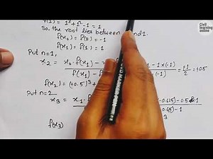 Secant Method || How to solve secant method