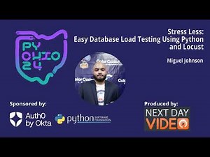"Stress Less: Easy Database Load Testing Using Python and Locust" - Miguel Johnson (PyOhio 2024)