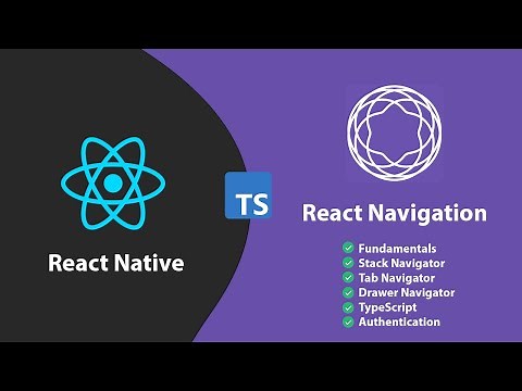 React Navigation V6 in React Native with TypeScript
