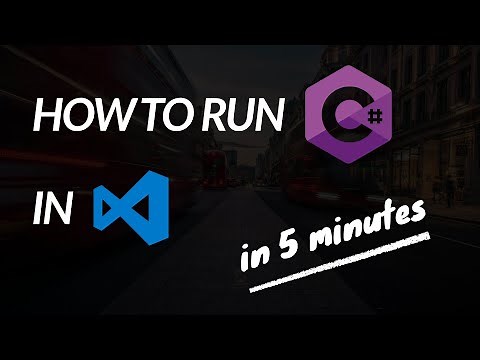 How to Run C# in VSCode (Compile, Debug, and Create a Project)