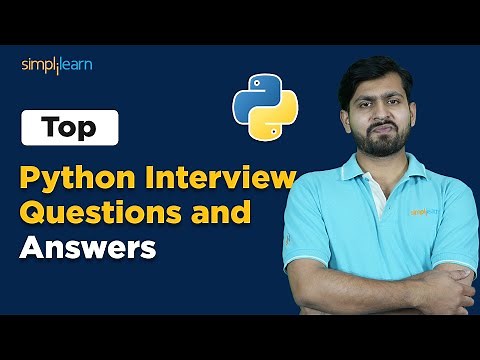 Top 15 Python Interview Questions And Answers | Python Interview Questions | Simplilearn