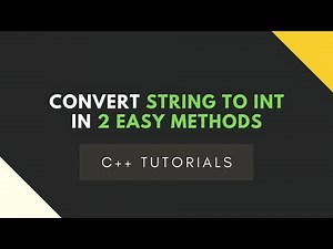 2 Easy Methods of Converting String to Integer in C++