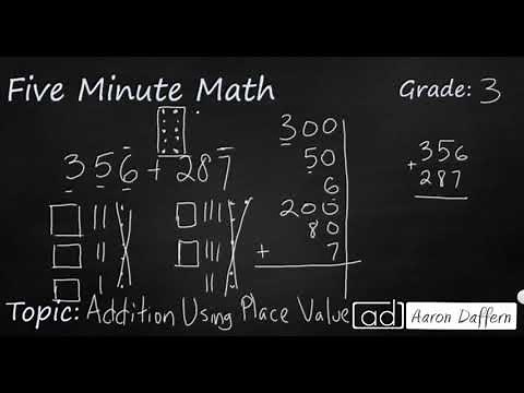 3rd Grade Addition Using Place Value