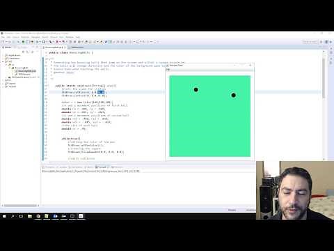 Java GUI - Bouncing Balls