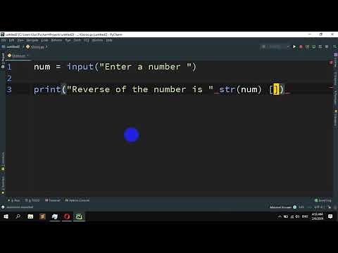 How to reverse a number using slice operations in python