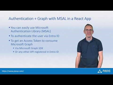 Episode #291 - Using MSAL in React to Authenticate and consume Microsoft Graph
