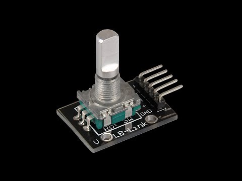 How to use Rotary Encoder sensor module (KY040) with Arduino - Tutorial + DOWNLOAD CODE