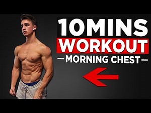 10 MIN HOME CHEST WORKOUT (NO EQUIPMENT BODYWEIGHT WORKOUT!)