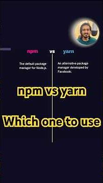 NPM vs Yarn: Which Package Manager Should You Choose?
