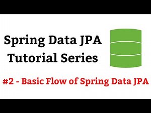 Spring Data JPA Tutorial - #2 - Basic Flow of Spring Data JPA
