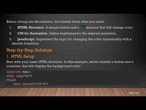 How to Change Keyframe Values From - To On Click with JavaScript