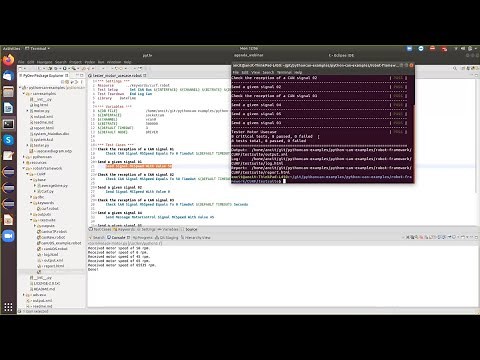 How to test a Simulated ECU using Robot Framework ?