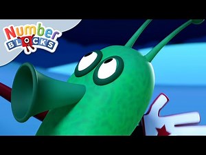 ‪@Numberblocks‬ | The April Alien | Learn to Count