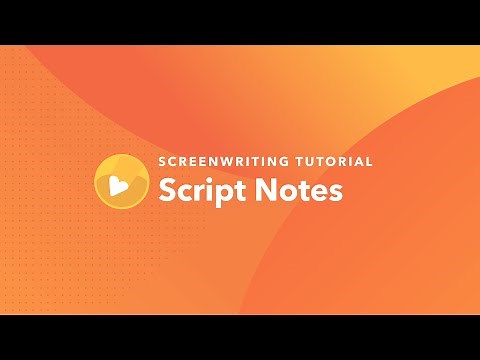 Screenwriting Tutorial: How to Take Script Notes