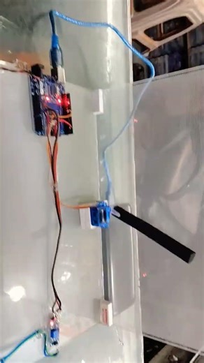 automatic car wiper || #durgaelectroniclab #ardunio #code #arduino #viralshort