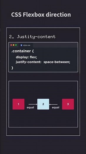 CSS Flexbox Explained in 30 Seconds | flex-direction Made Easy #coding