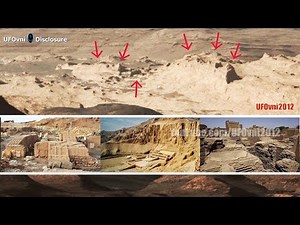 The ancient ruins of an Alien City on Mars in the official images of NASA