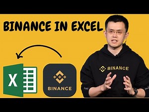 Excel To Binance Order Placing Tool | Import Binance data to Excel (Hindi)