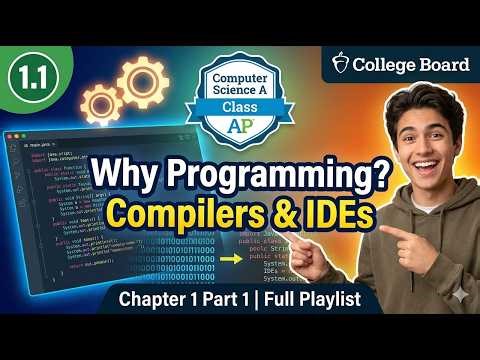 Why Programming Compilers IDEs and Your First Java Program