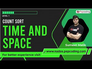 Count Sort | Time and Space | Data Structure and Algorithms in JAVA