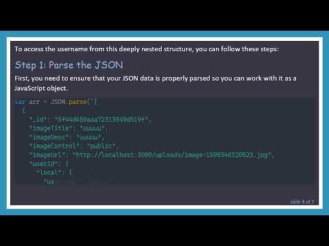 Accessing username in a Deep Nested Object Array