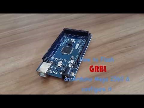 How to flash GRBL on Arduino MEGA and configure it