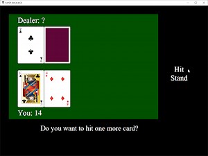 [Java Source Code] Blackjack Game