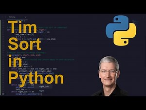 Tim Sort Code in Python | Sorting Algorithms | Python Coding Tutorial | Python Coding Interview