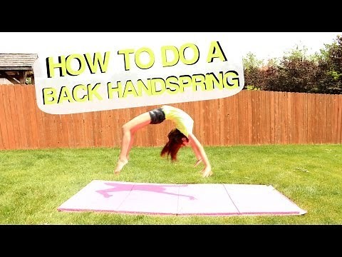 How to do a Back Handspring